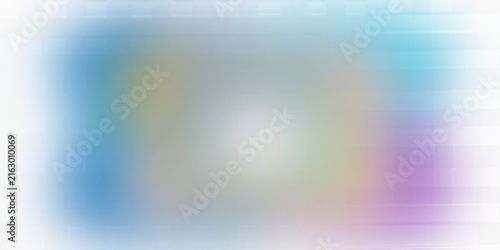 Abstract soft gradient background with geometric squares and pastel.