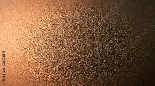Abstract Textured Copper Metallic Surface Background With Gradient Light