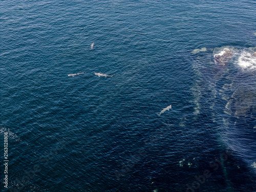 Aerial view of Carrickfad by Portnoo in County Donegal - Ireland