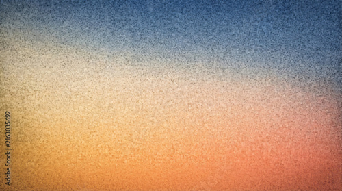 Abstract Textured Gradient Background With Warm Orange And Cool Blue Hues For Retro Design Backdrops