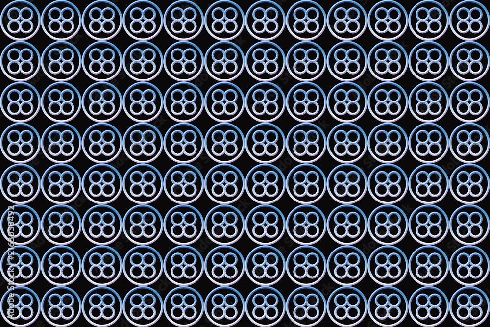 abstract seamless pattern with circles