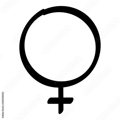 female icon illustration