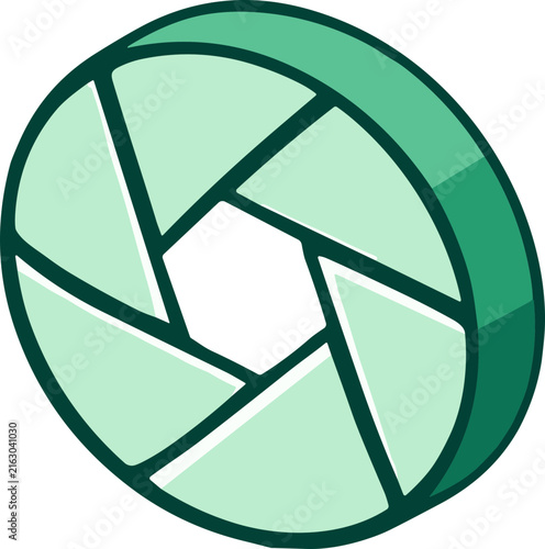 Abstract Aperture Icon