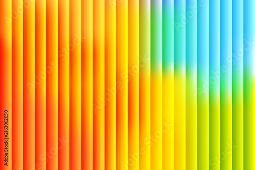 Orange Yellow and Cyan Abstract Gradient Background with Colorful Light
