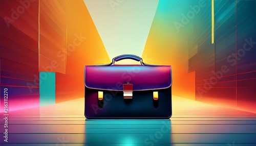 stylish briefcase concept modern design with emphasis on business and professionalism