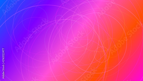 Abstract colorful gradient background with wavy lines and bright colors