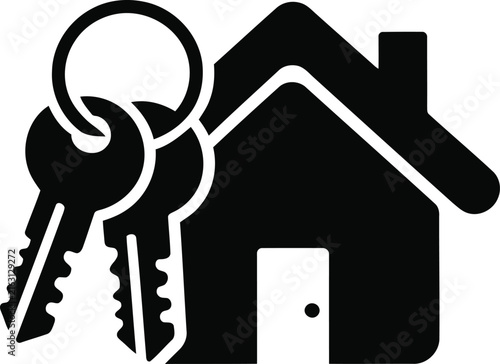 Modern house keys