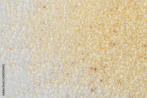 Konstfotografi Wheat semolina flour textured background