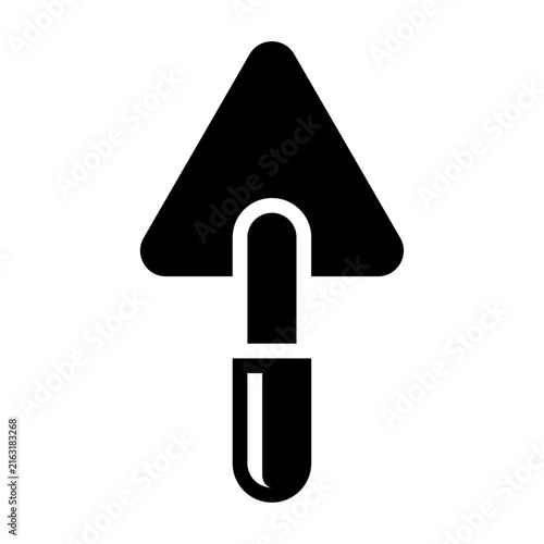 Trowel Icon for Construction, Gardening, and Home Improvement Tools