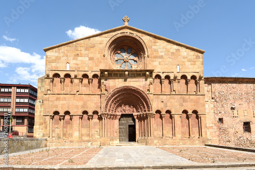 Quadro su tela Romanesque church of Santo domingo; Soria; Castile and León; Spain