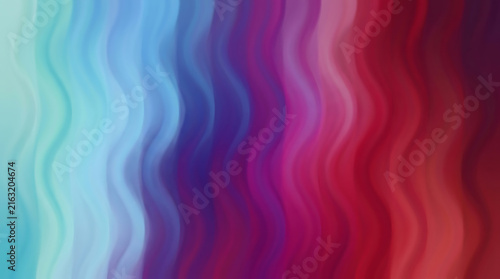 Abstract Waves Background with Vibrant Color Gradient. Smooth Flowing Lines, Colorful Spectrum, Modern Design Element