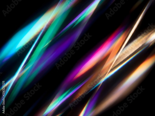 Abstract Colorful Light Waves and Flowing Lines with Vibrant Rainbow Energy, Glowing Motion Trails and Futuristic Dynamic Background for Wallpaper Design