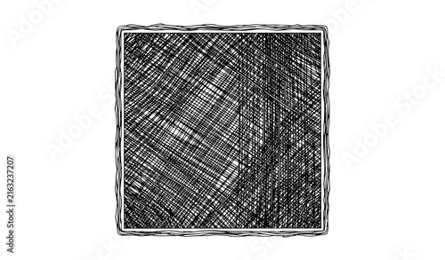 Square Pressed Pulp Panel with Dense Cross Hatched Fiber Texture Vector