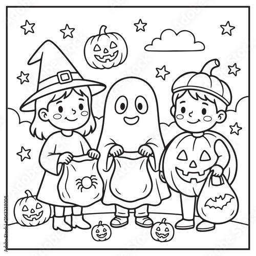 Halloween coloring pages