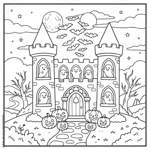 Halloween coloring pages