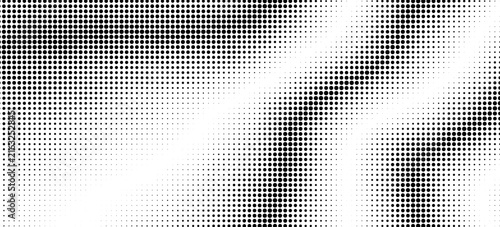 Fotografía Halftone faded gradient texture