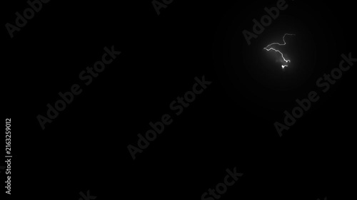  thunder strikes, thunderstorm power overlay, blue lightning bolt strike, thunder strike on black background