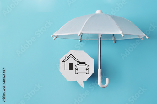Konstfotografi Home and Property Insurance Protection Concept