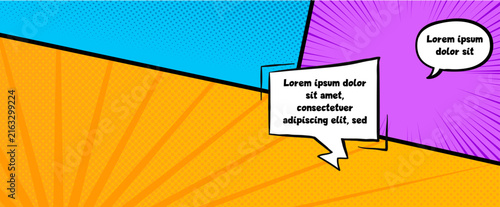 Comic grid layout with vibrant frames and graphic manga elements, dynamic backdrop, cartoon art designs. Comic panel pop art color background template.