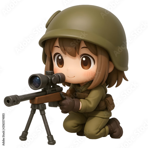 cute military soldier