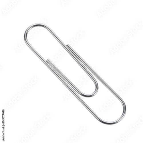 Foto Metal paperclip