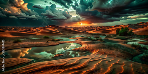 Mirage of the Rain-Soaked Wastes