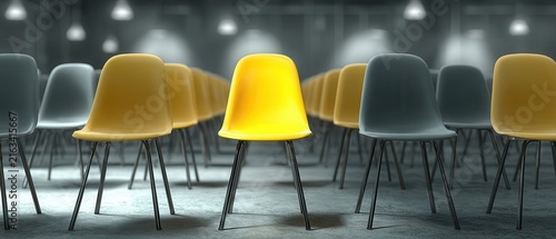 Contemporary Training Facility Organized Rows Seating Staff Skill Enhancement Programs