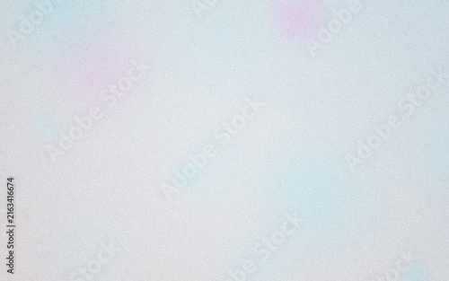 Canvas Print Abstract light blue and white background, with soft glowing, pastel circular lig