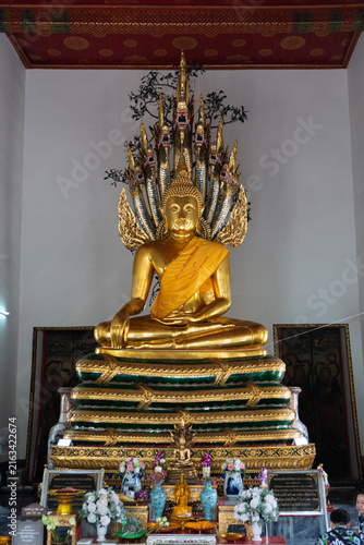 Photography Golden Buddha at the Grand Palace in Bangkok, Thailand