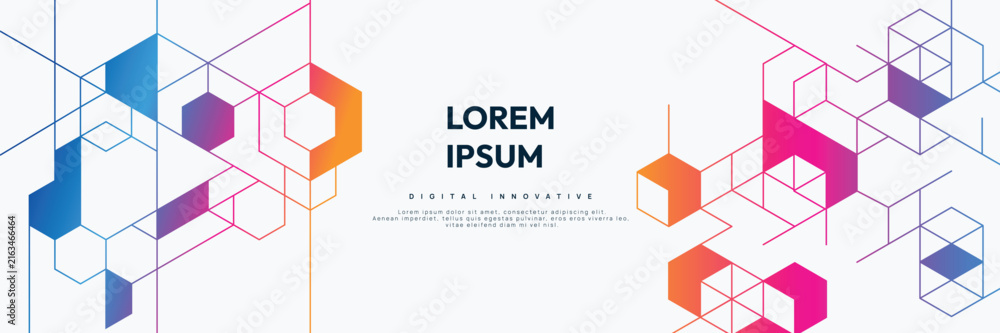 Fototapeta premium Graphic design element and abstract geometric background. 