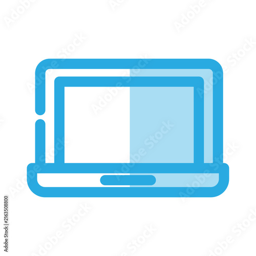 Laptop icon design template