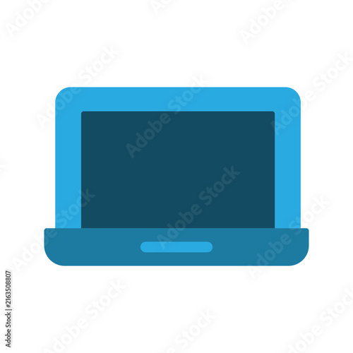 Laptop icon design template