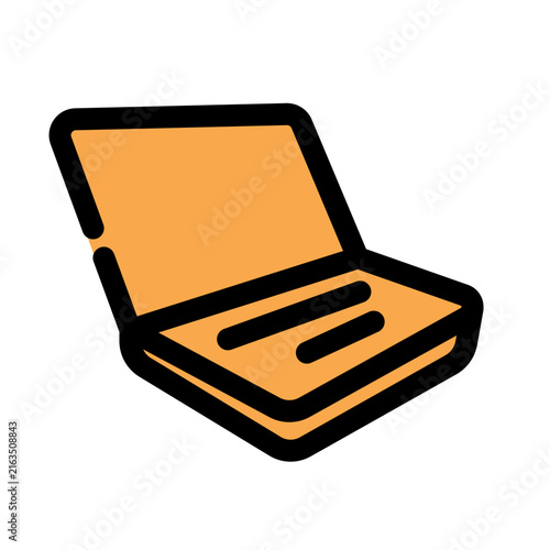 Laptop icon design template