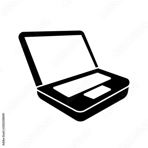 Laptop icon design template