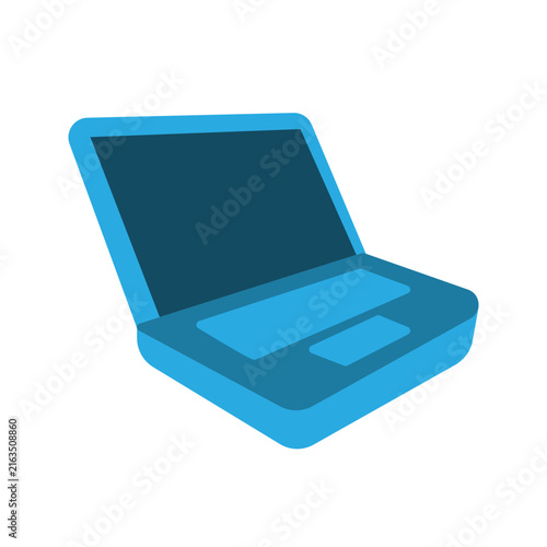 Laptop icon design template