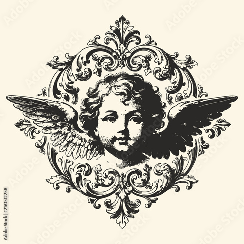 baroque-cherub-angel-face