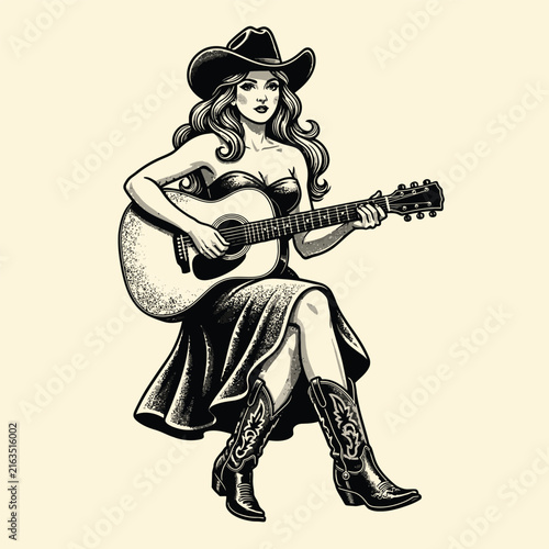 Country_Cowgirl_Guitarist