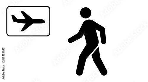 Airport Walking Direction