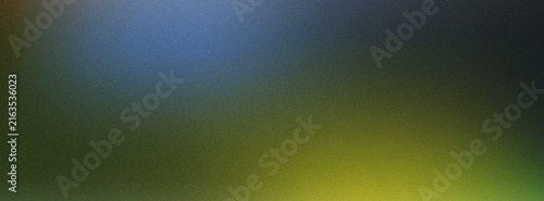 Canvas Print Serene abstract gradient blending muted green yellow and dark blue creating a tr