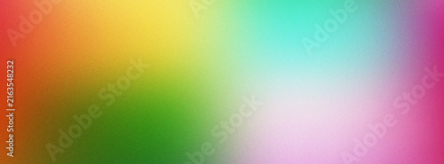 Obraz na plátne Vibrant abstract rainbow gradient background with soft textures and smooth color