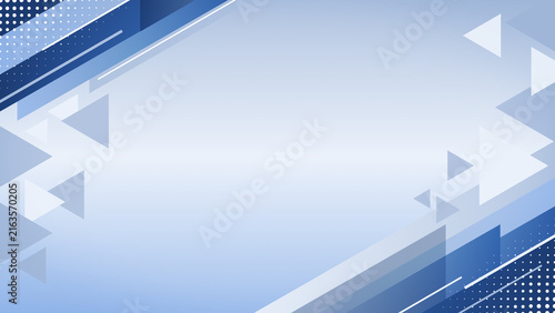 Navy Blue Abstract Geometric Business Background with Triangle Shapes and Copy Space