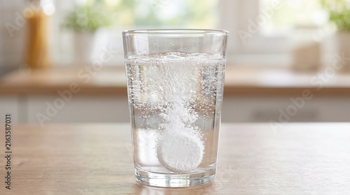 Canvastavla effervescent vitamin dissolution