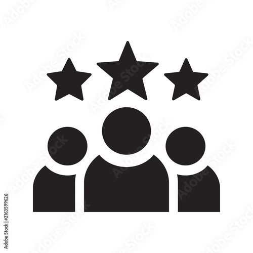 Vector Icon Professional Excellence Expert Team, Top Talent, and Five-Star Workforce