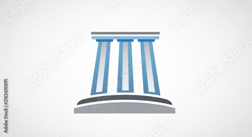 Three columns illustration