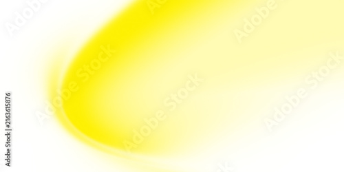 Bright yellow silk liquid wave transparent background