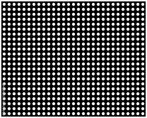 White on black polka dots classic traditional for clothing brands