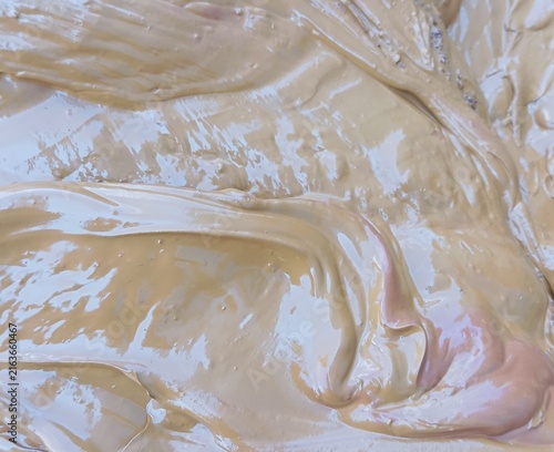 close up of raw dough
