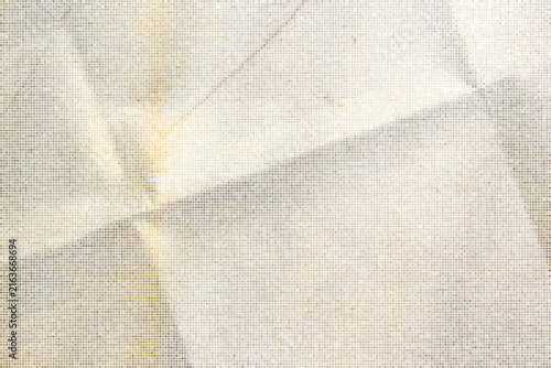 Abstract halftone grid pattern with light warm gradient