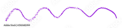 purple pencil strokes isolated on transparent background