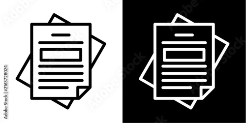 Business Proposal Icon Set White Style Collection